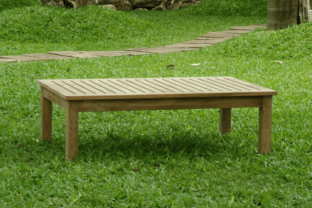 Atlantic Teak Wood Rectangle Coffee Table